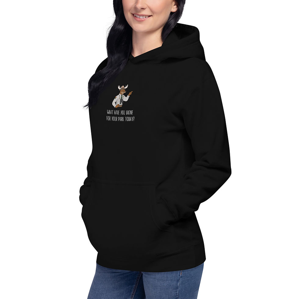 Thumbnail: What have you done for your park today? Unisex Hoodie