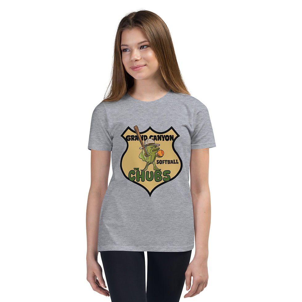 Thumbnail: Chubs Softball Team Youth Short Sleeve T-Shirt