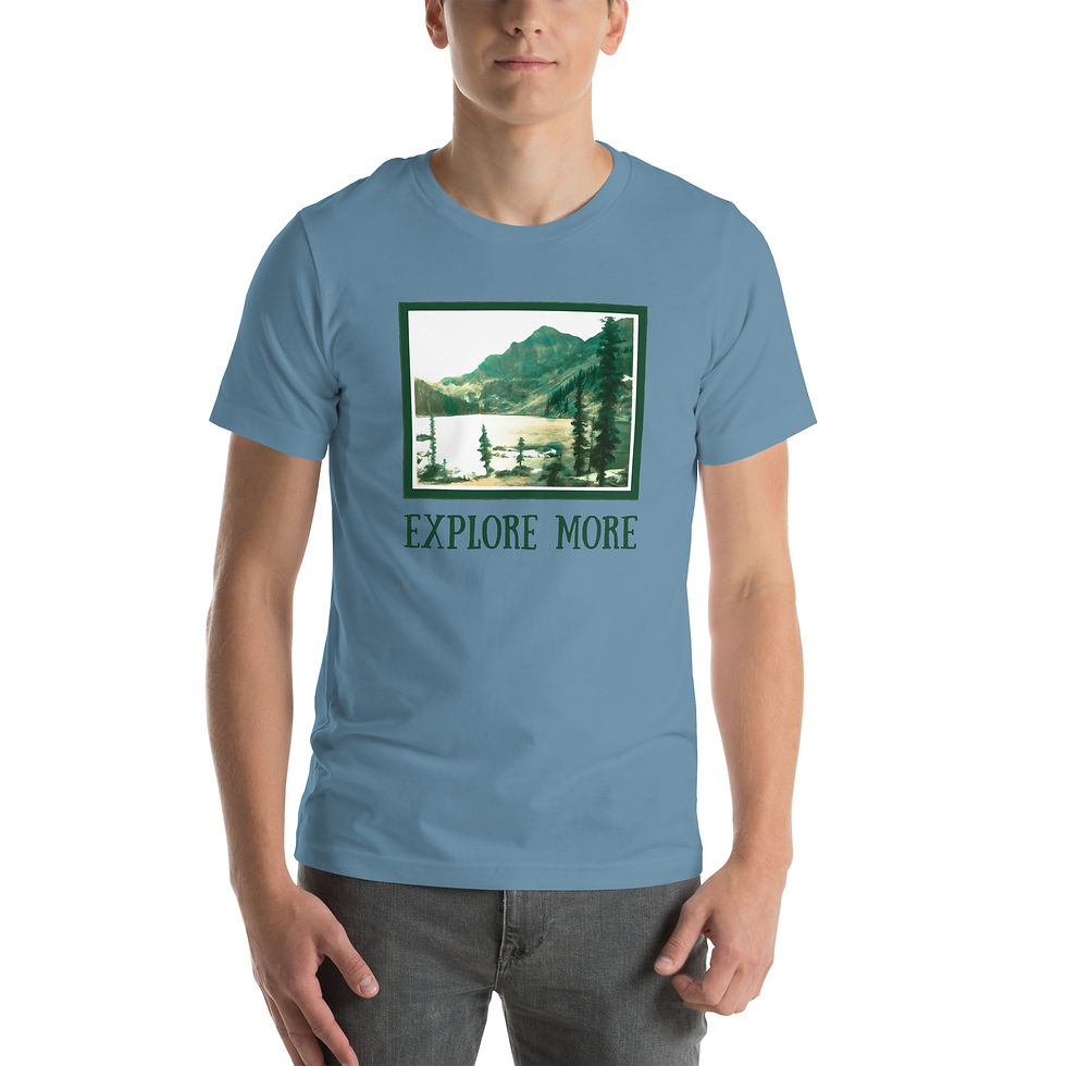 Thumbnail: Explore More Unisex t-shirt