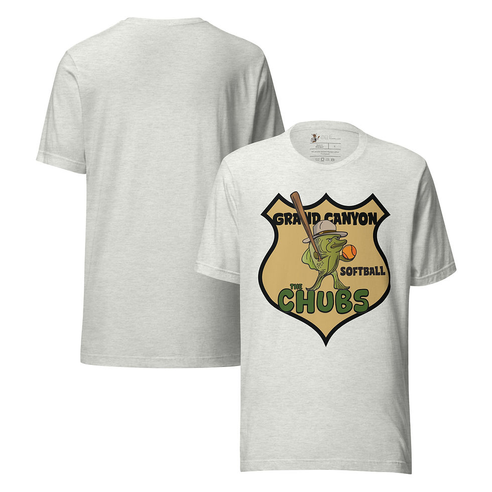 Thumbnail: Chubs Softball Team Unisex t-shirt