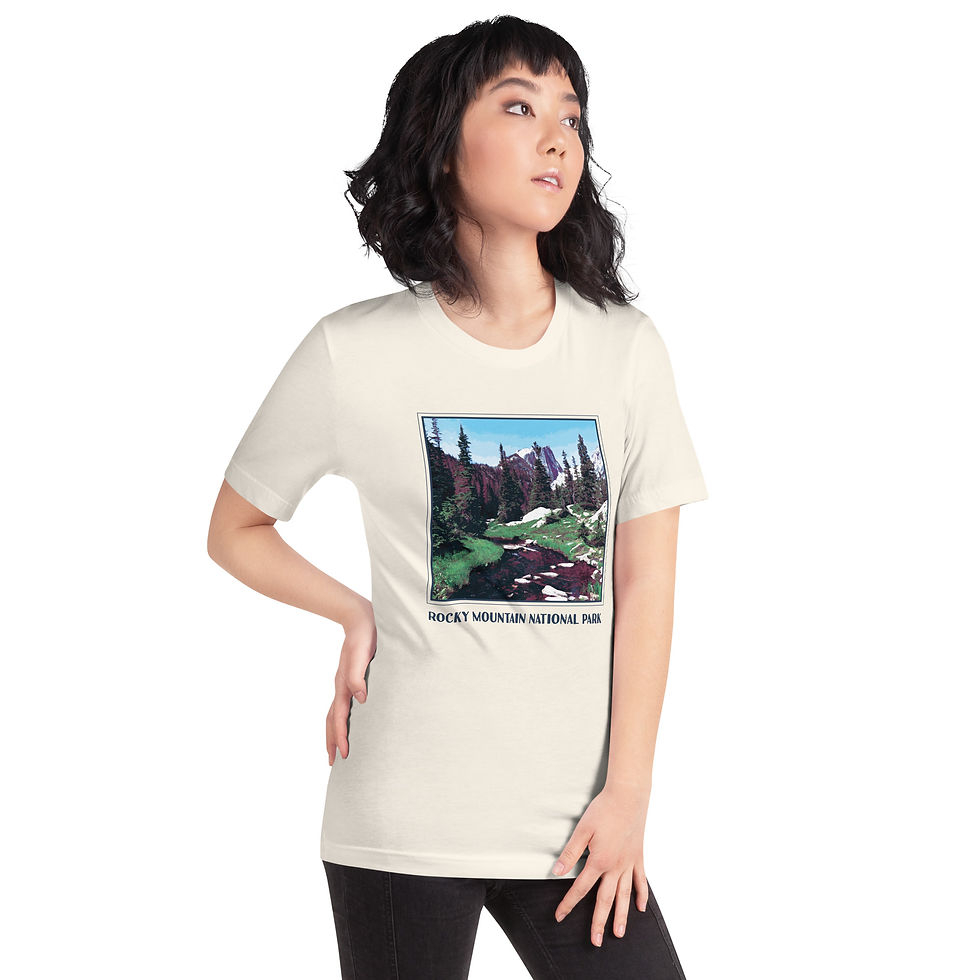 Thumbnail: Rocky Mountain National Park Unisex t-shirt