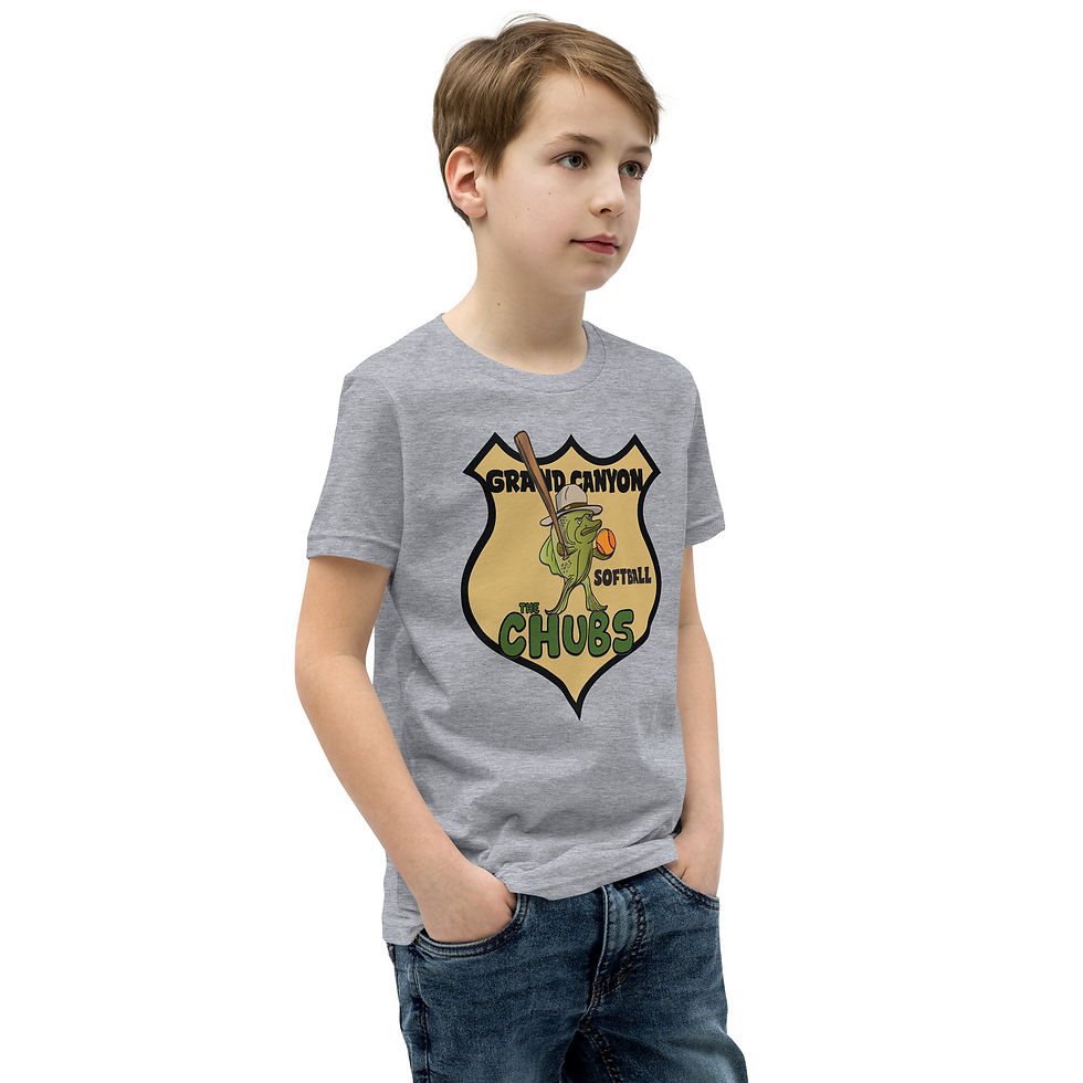 Thumbnail: Chubs Softball Team Youth Short Sleeve T-Shirt