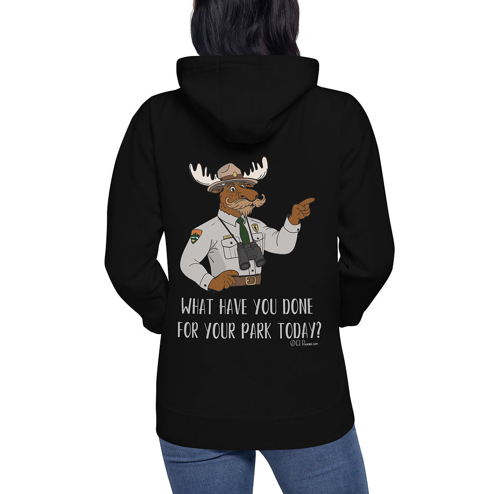Thumbnail: What have you done for your park today? Unisex Hoodie