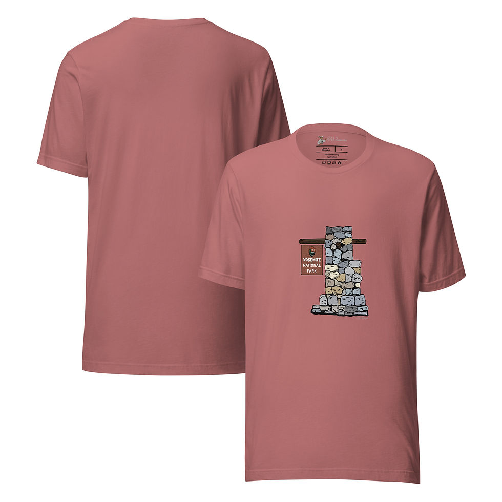 Thumbnail: Yosemite National Park Sign Unisex t-shirt