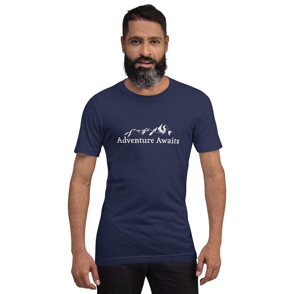 Thumbnail: Adventure Awaits Unisex t-shirt