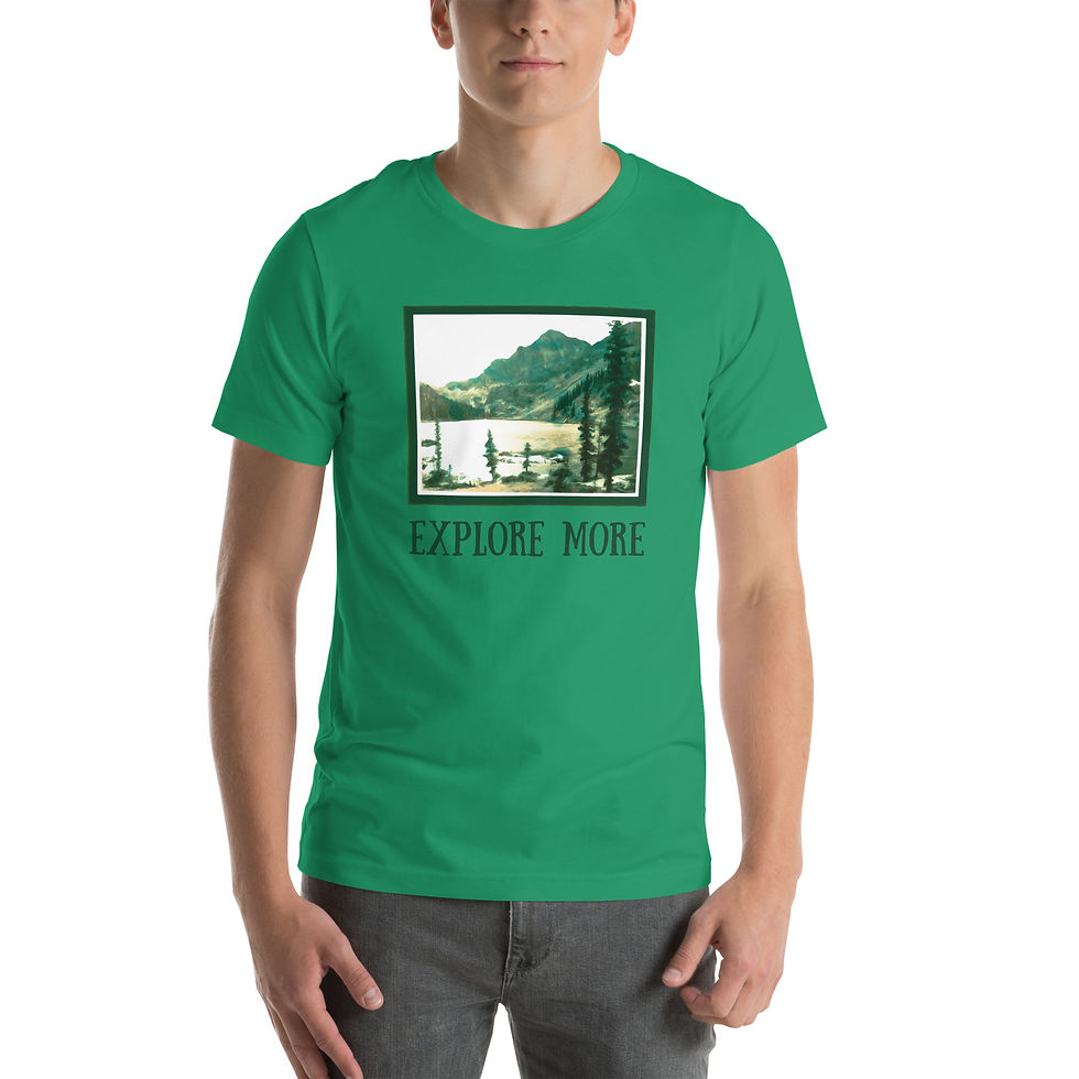 Thumbnail: Explore More Unisex t-shirt