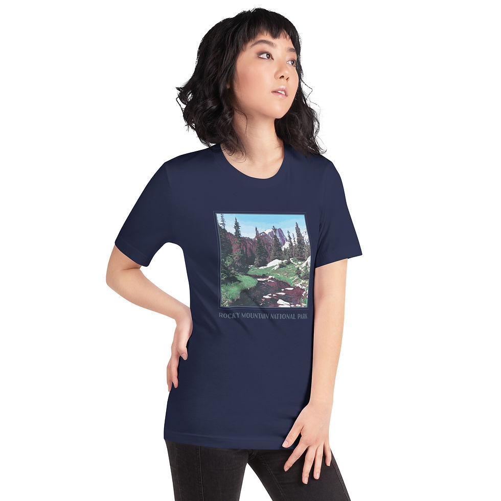 Thumbnail: Rocky Mountain National Park Unisex t-shirt