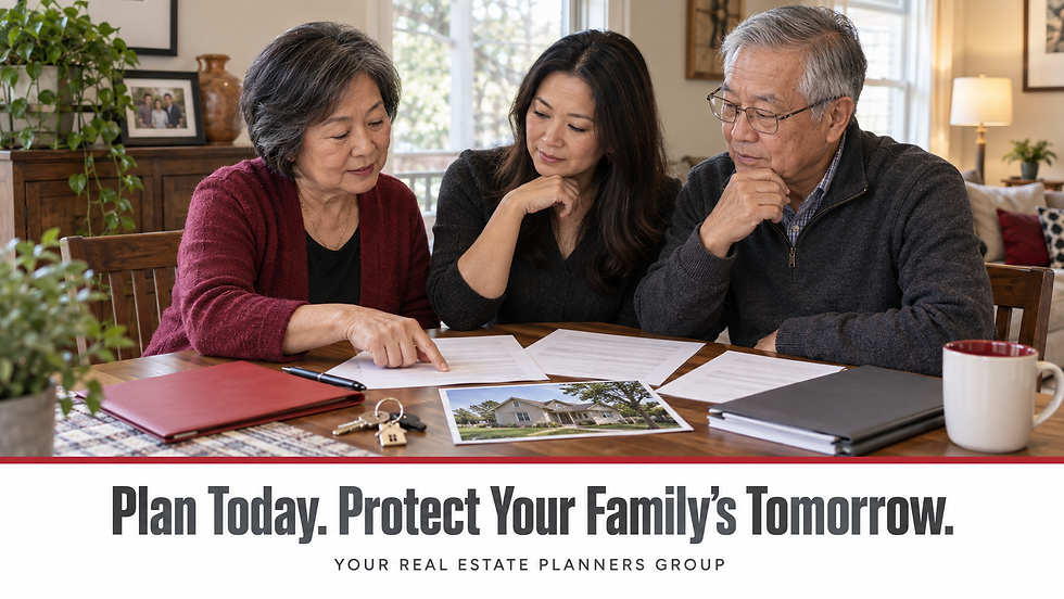 Plan what happens after your gone is one of the most important things to do for your family.