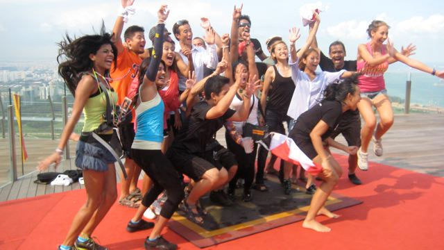 Amazing Race Finish Line