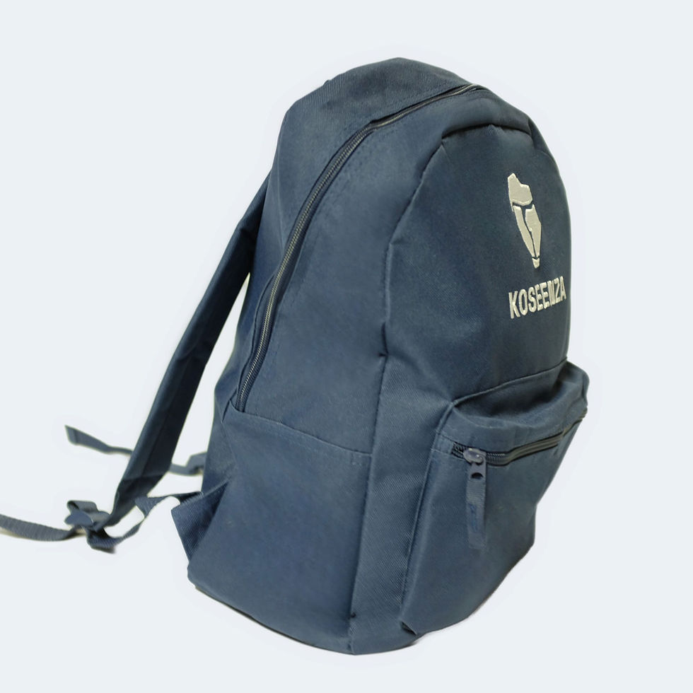 Thumbnail: Navy Backpack Side View