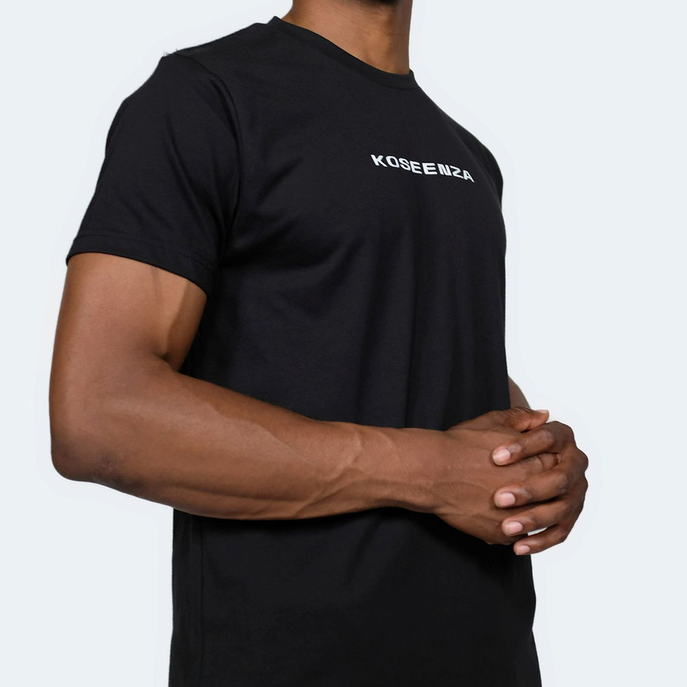 Thumbnail: Black Tee Front View
