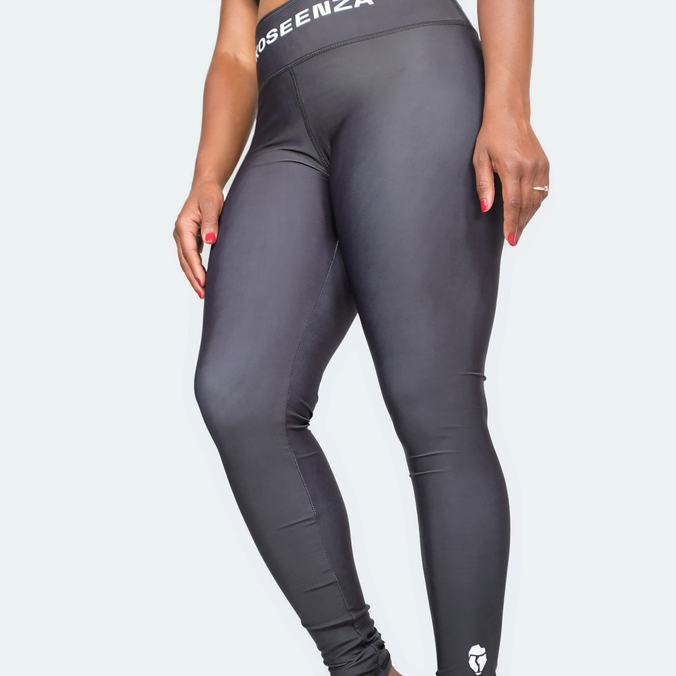 Thumbnail: Black Leggings Side View