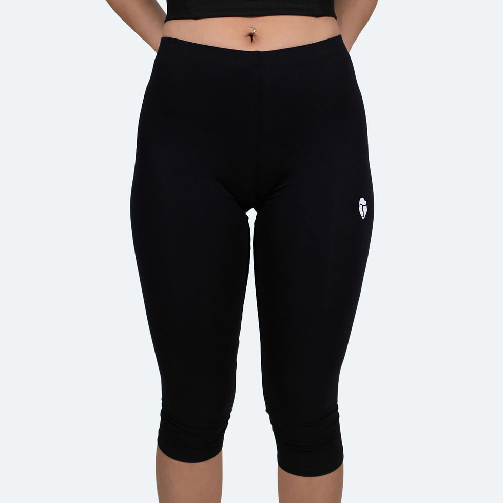 Thumbnail: Black Capri Front View