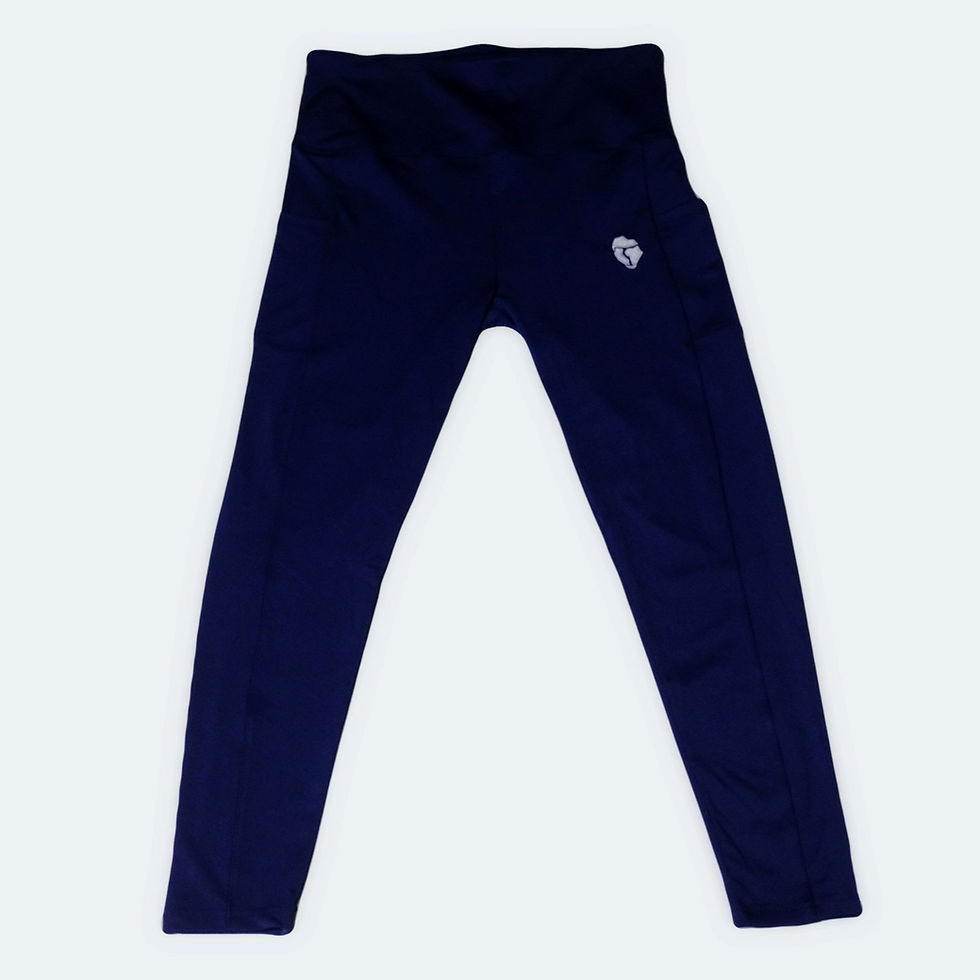 Thumbnail: Blue Leggings Front View