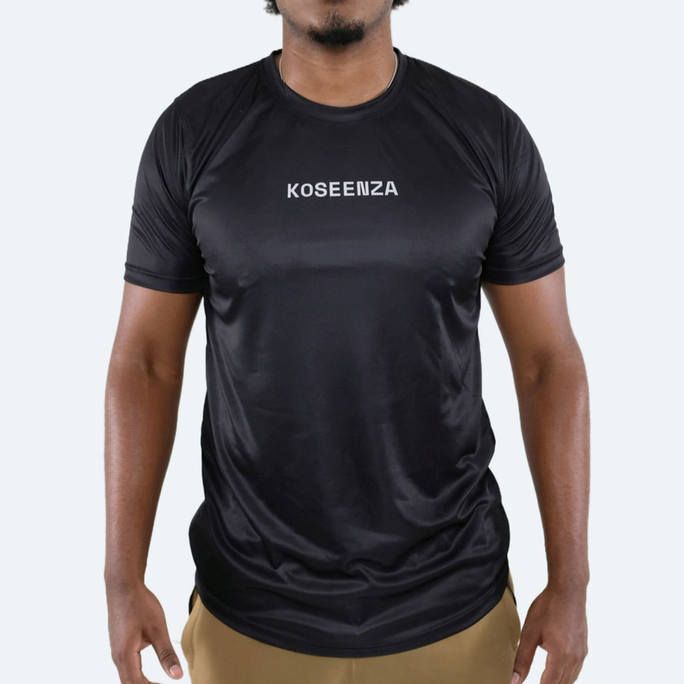 Black Poly-Tech DC Tee