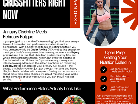 February Monthly Newsletter: Why 'Clean Eating' is Backfiring for CrossFitters