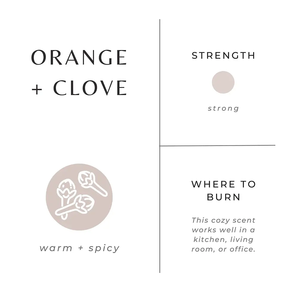 Thumbnail: Slow North Orange Clove Candle, 8 fl.oz