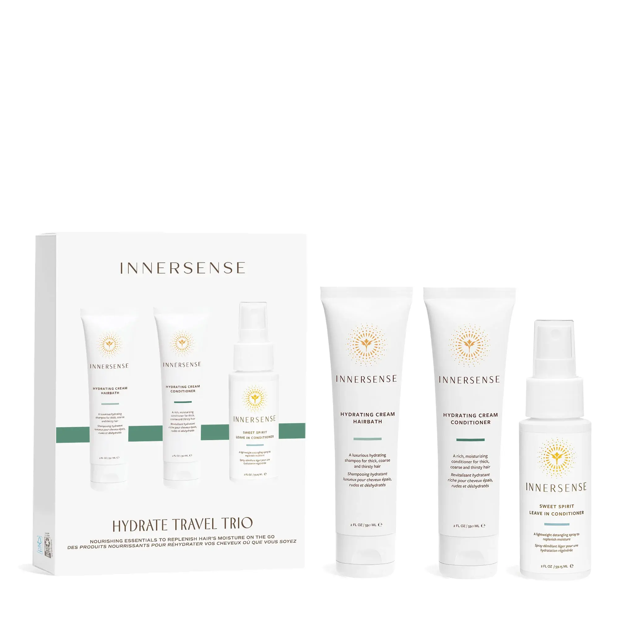 Innersense Hydrate Travel Trio