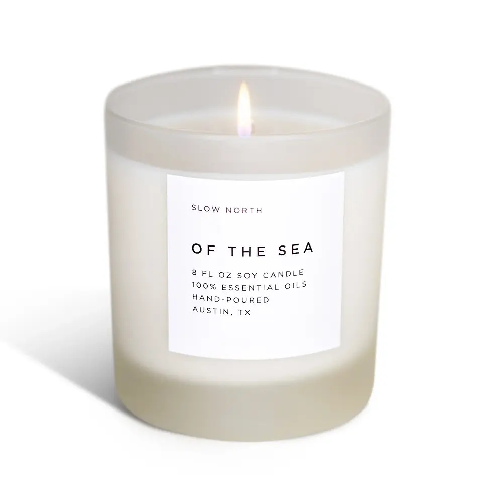 Slow North Of The Sea Candle