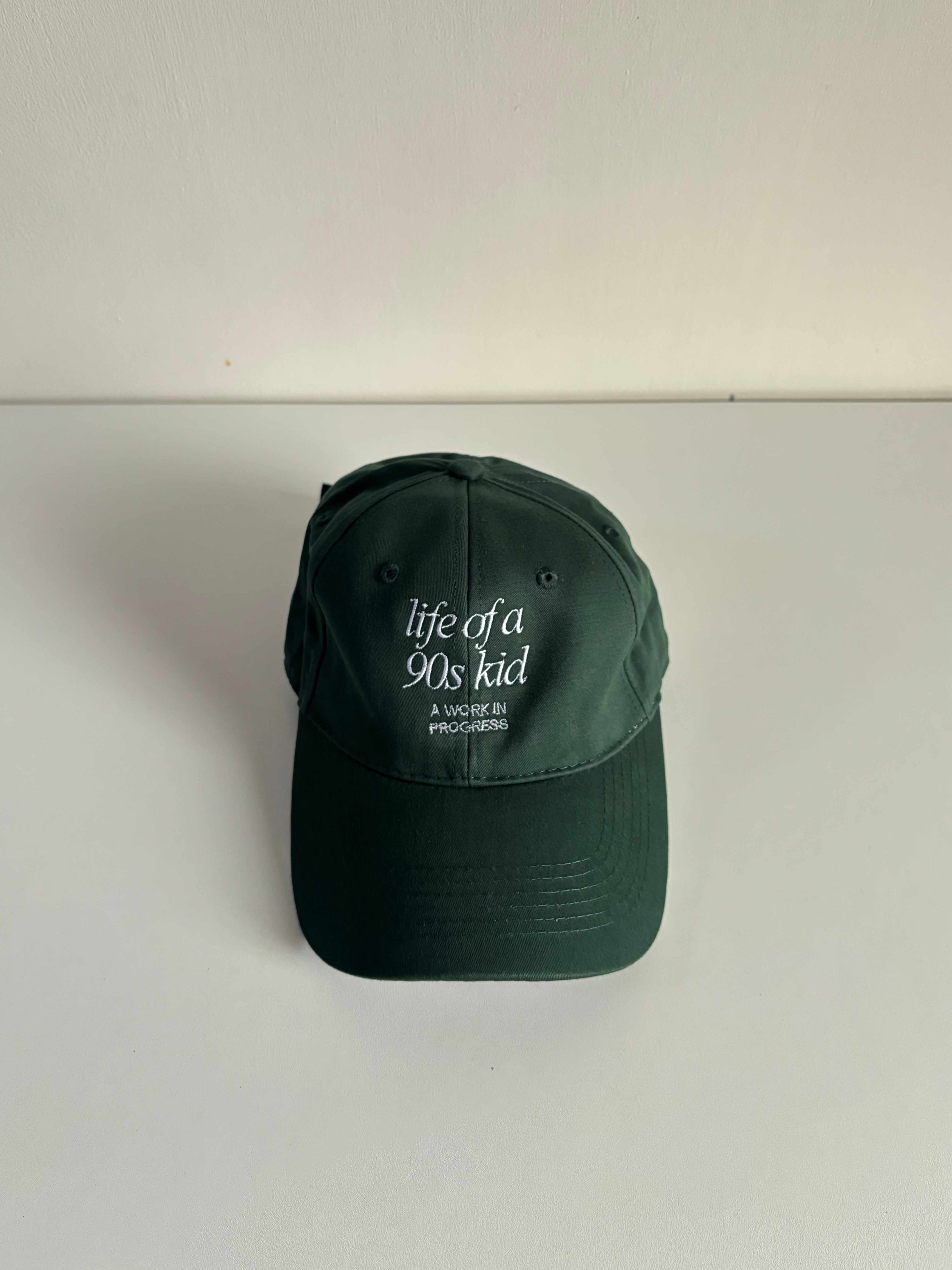 Life of a 90s Kid Cap in Seaweed Green