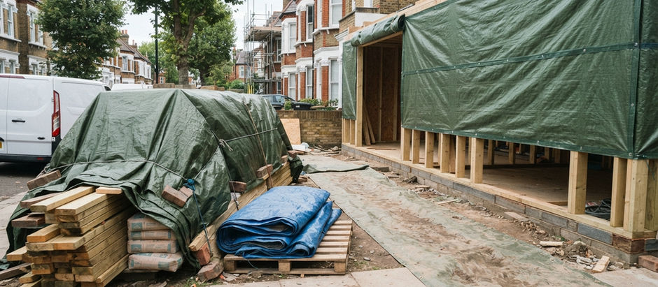 Contractors Rely on Heavy Duty Tarpaulins