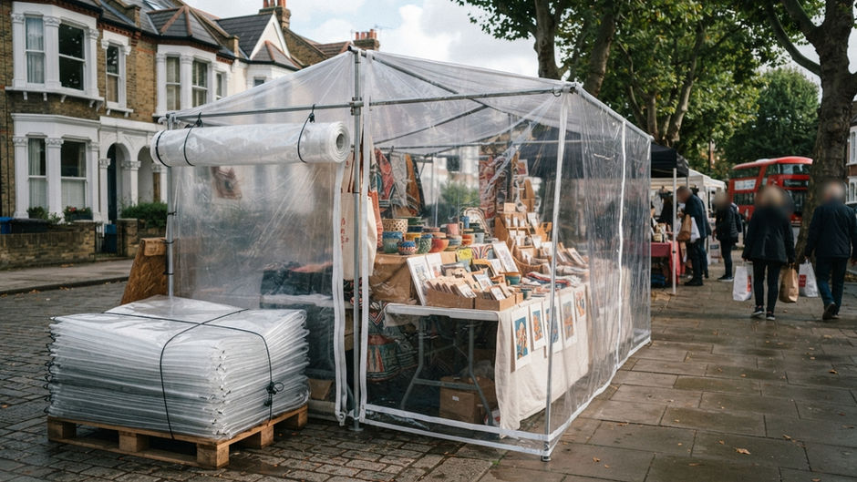 clear tarpaulin
