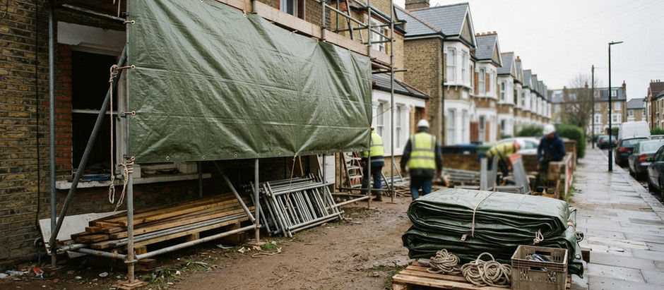 Construction Safety Using Heavy Duty Tarpaulins