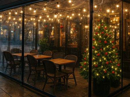How London Cafes Use Tarpaulins for Outdoor Christmas Dining
