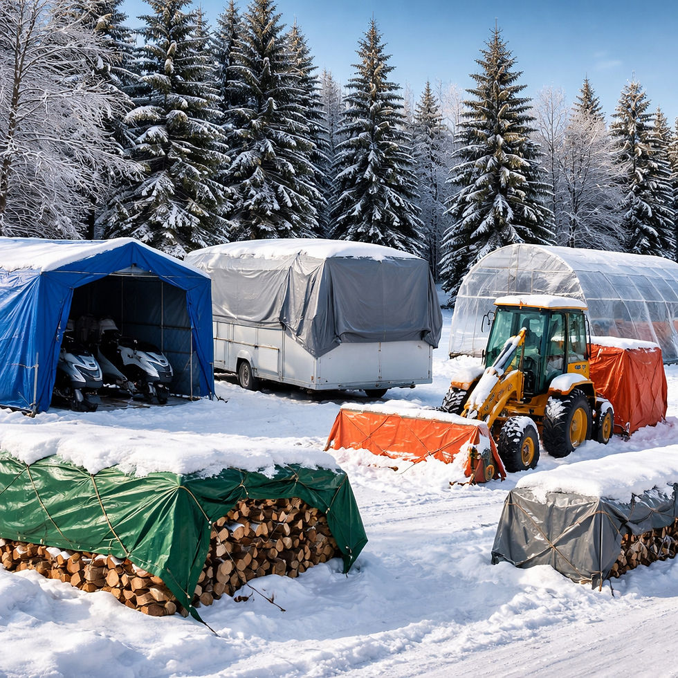 Tarpaulin Benefits for Cold Climate Areas