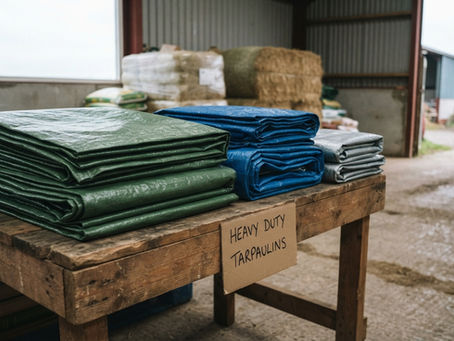 How to Use Heavy Duty Tarps for Agricultural Storage