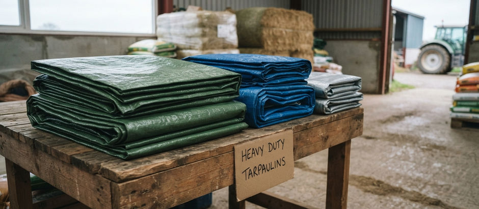 How to Use Heavy Duty Tarps for Agricultural Storage