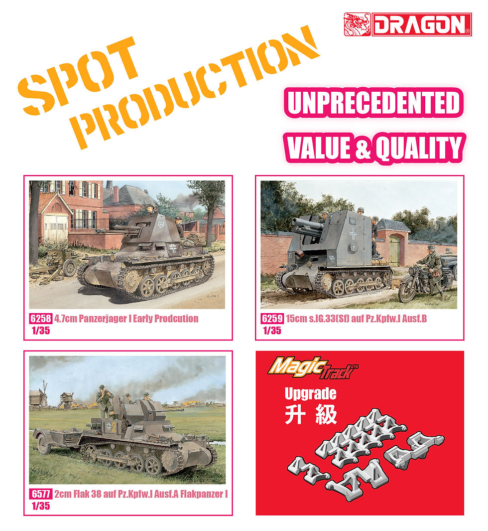 Миниатюра: (под заказ) Panzerjäger I 4.7cm PaK(t) Early Production, Dragon 6258 1:35 (2021)