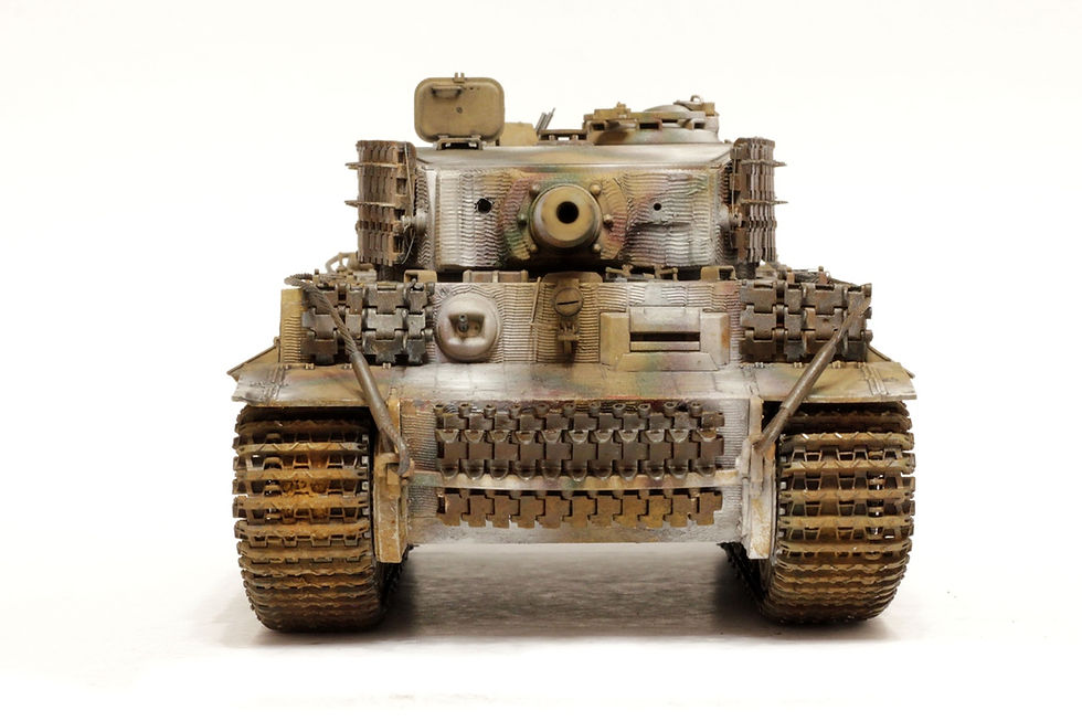 Миниатюра: Танк "Тигр", авторская модель 1/35