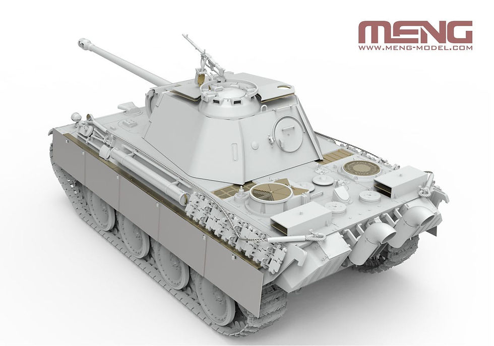 Миниатюра: MENG TS-052 1:35 Panther Ausf. G Early /Ausf. G with Air defense armor
