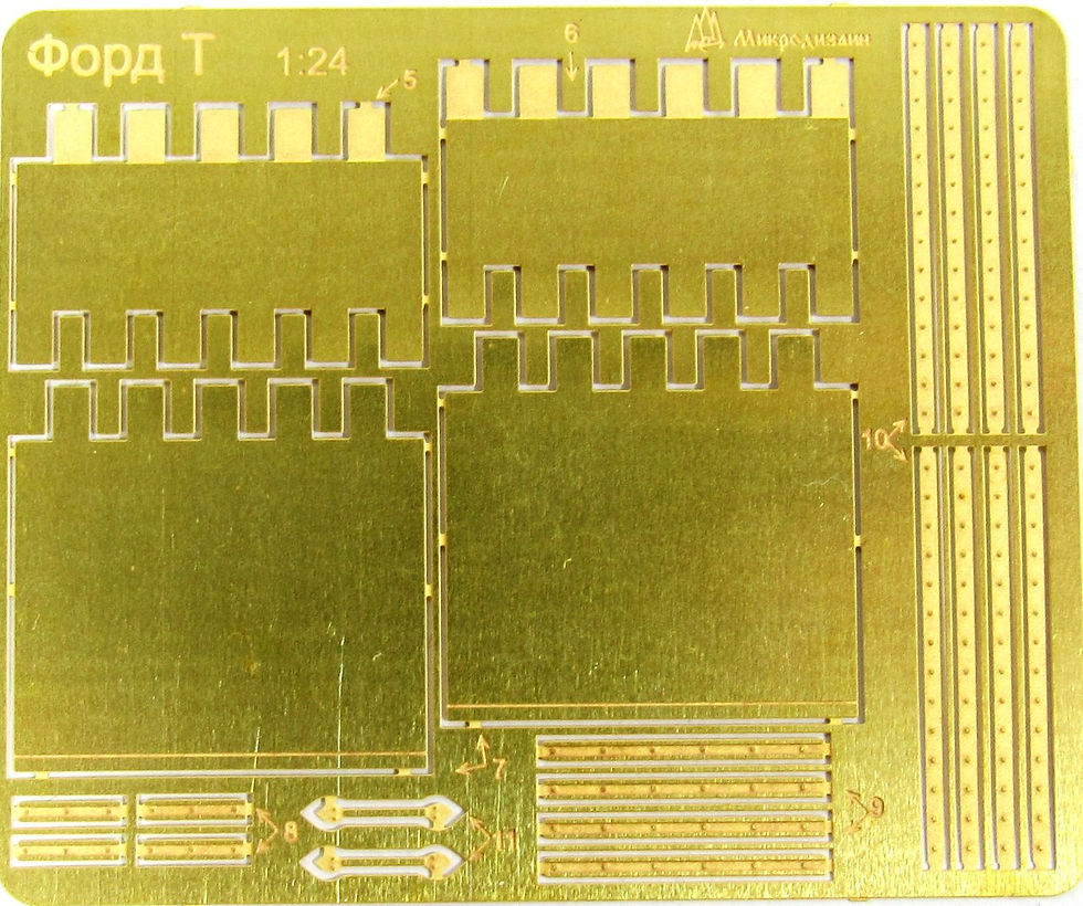 Миниатюра: МД 024203 1/24 Микродизайн Форд-Т Фургон Ford-T (ICM 24008)