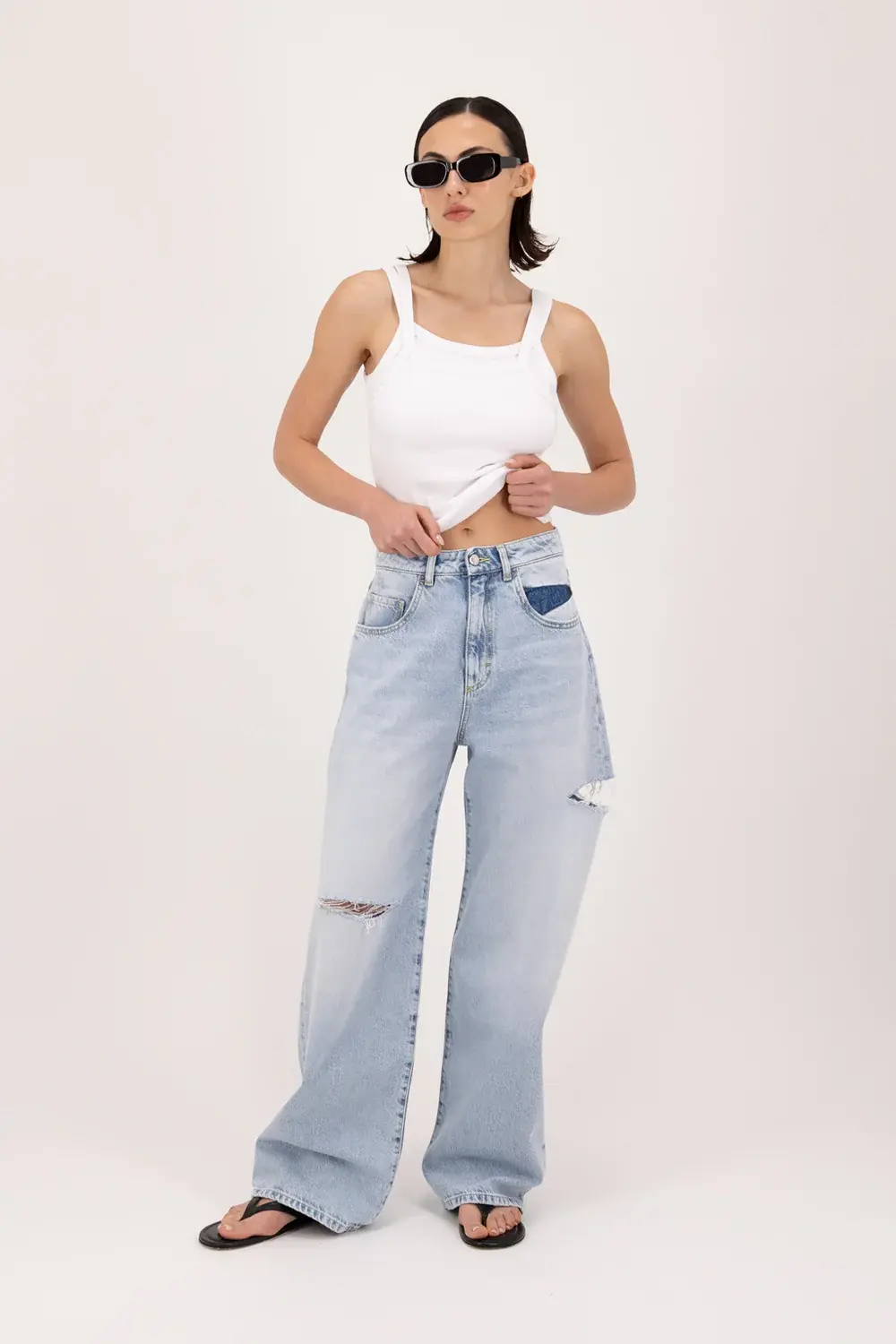 Poppy - Women’s Wide Leg Jeans