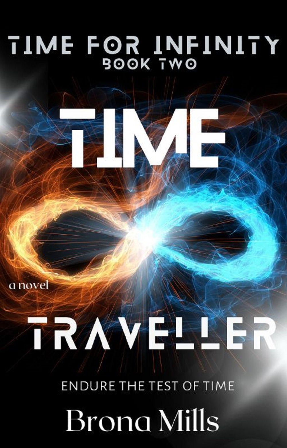 Alternative Cover - Time traveller (Book two in Time for Infinity)