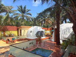 Lufasi Lodges Domes and Plunge Pool