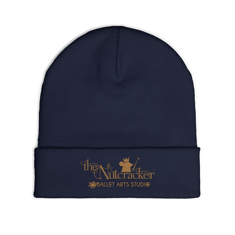 Thumbnail: Nutcracker 2025 BAS - Knit Beanie (Embroidery) 