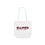 Thumbnail: Dance - White Canvas Tote Bag, 5-Color Straps