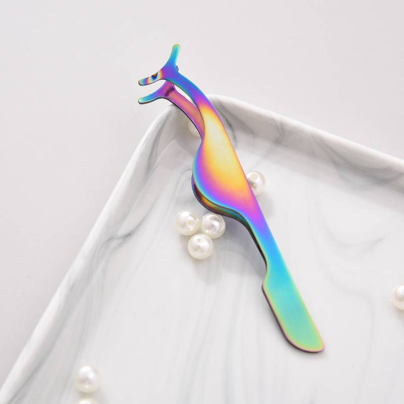 Thumbnail: Stainless Steel Eyelash Applicator and Tweezers Tools