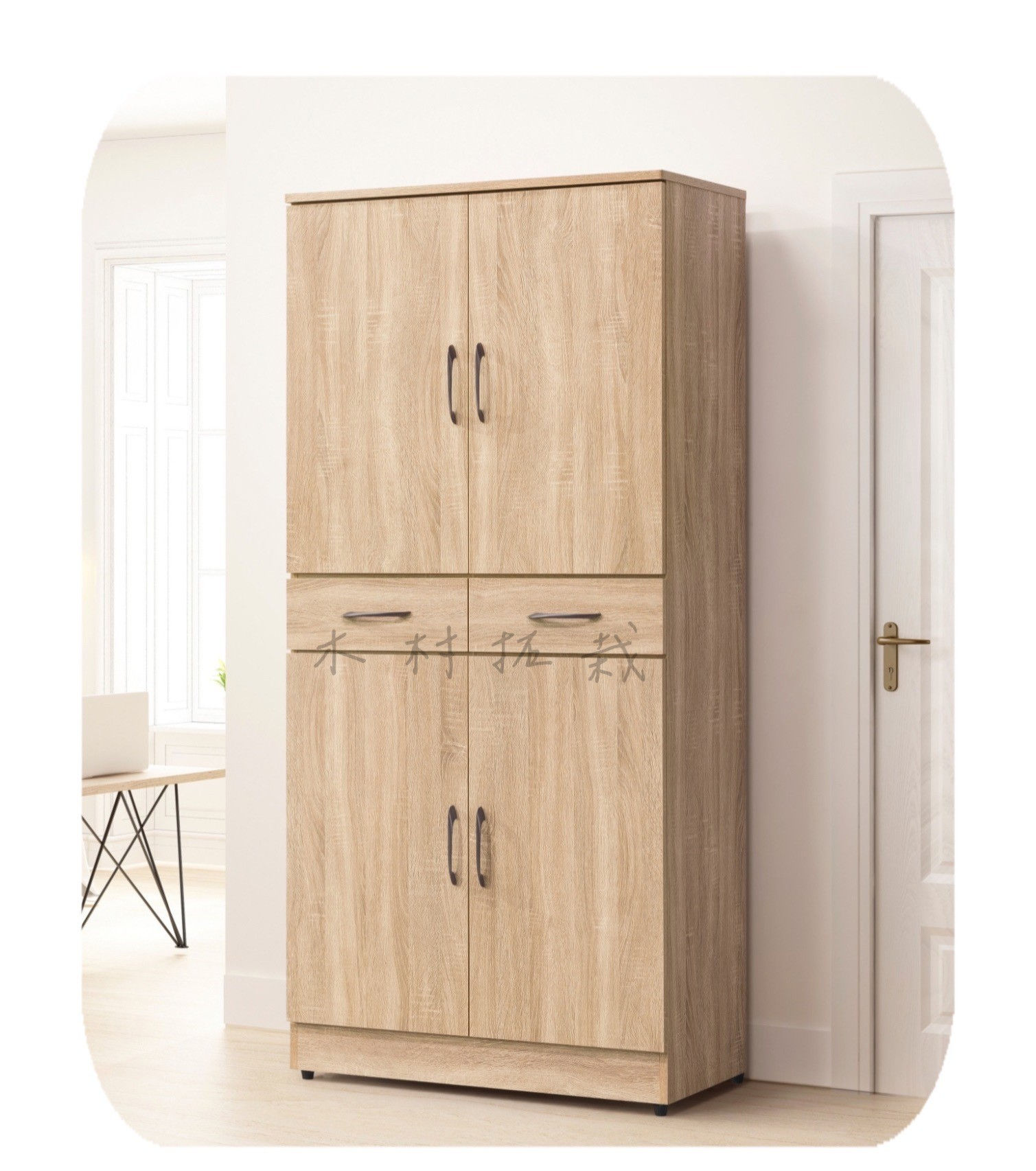 慕尼系列 原橡 鞋櫃組 (三款)