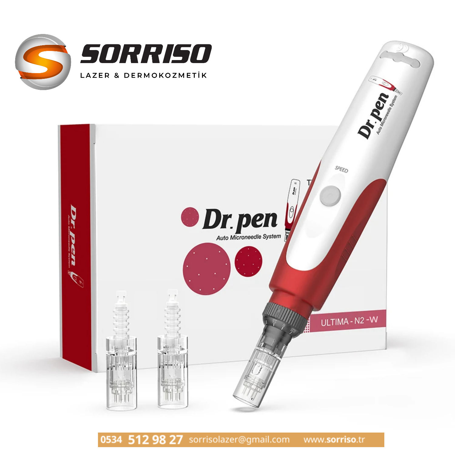 Dr pen N2-W Kablosuz Dermapen Cihazı