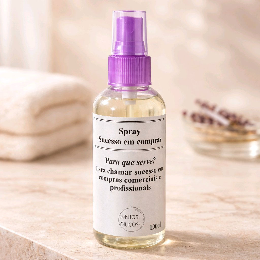 Spray Sucesso em Compras
