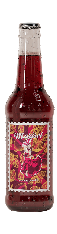 Product image of our premium spanish sangria in a bottle