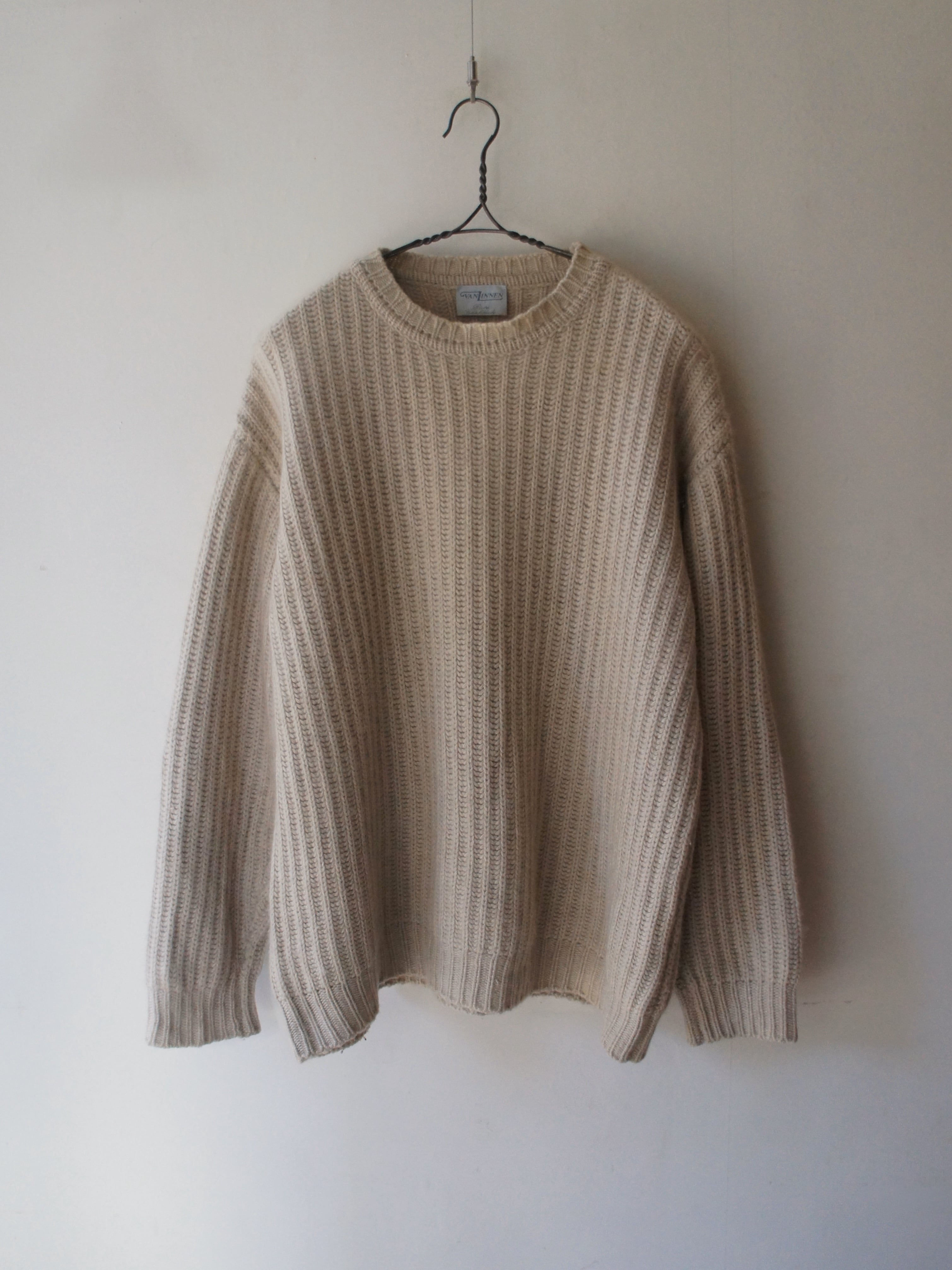 1970's "VAN LINNEN" Cashmere Sweater