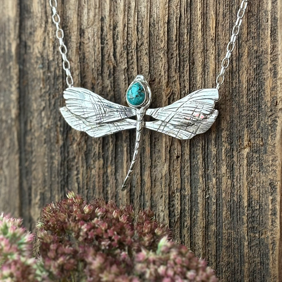 Fly Free Dragonfly Necklace