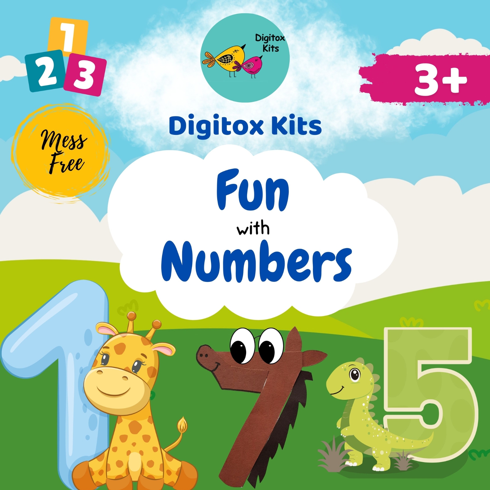 Digitox Kits DIY Numbers 1-10 Educational Learning Kit - Image 2