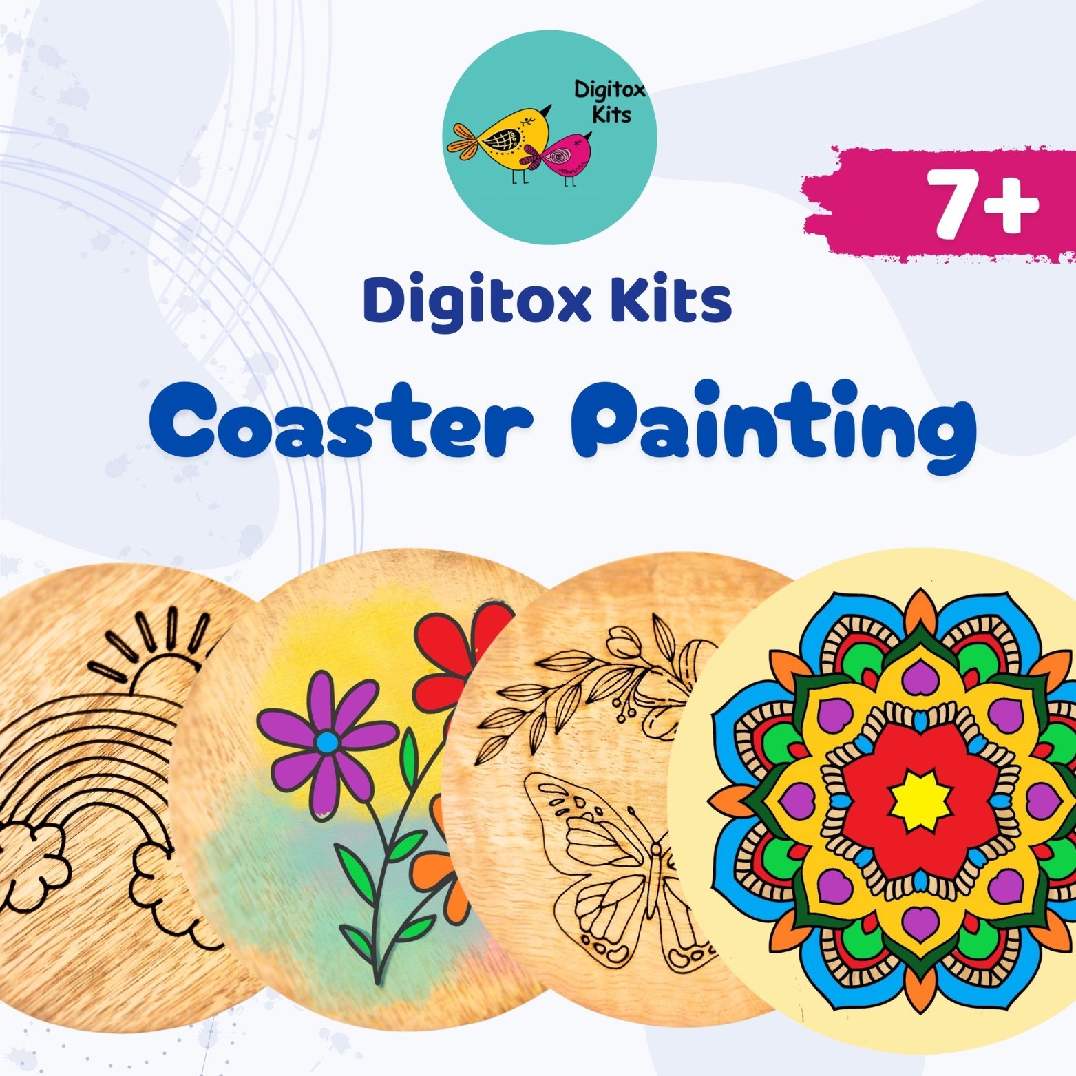 Digitox Kits DIY Wooden Coaster Kit - Image 2