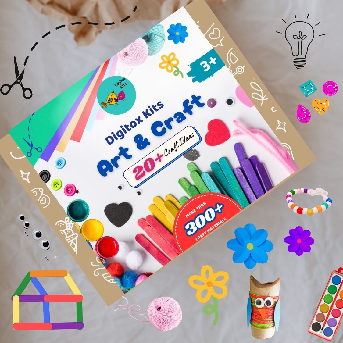 Digitox Kits DIY Art & Craft Kit - Image 1